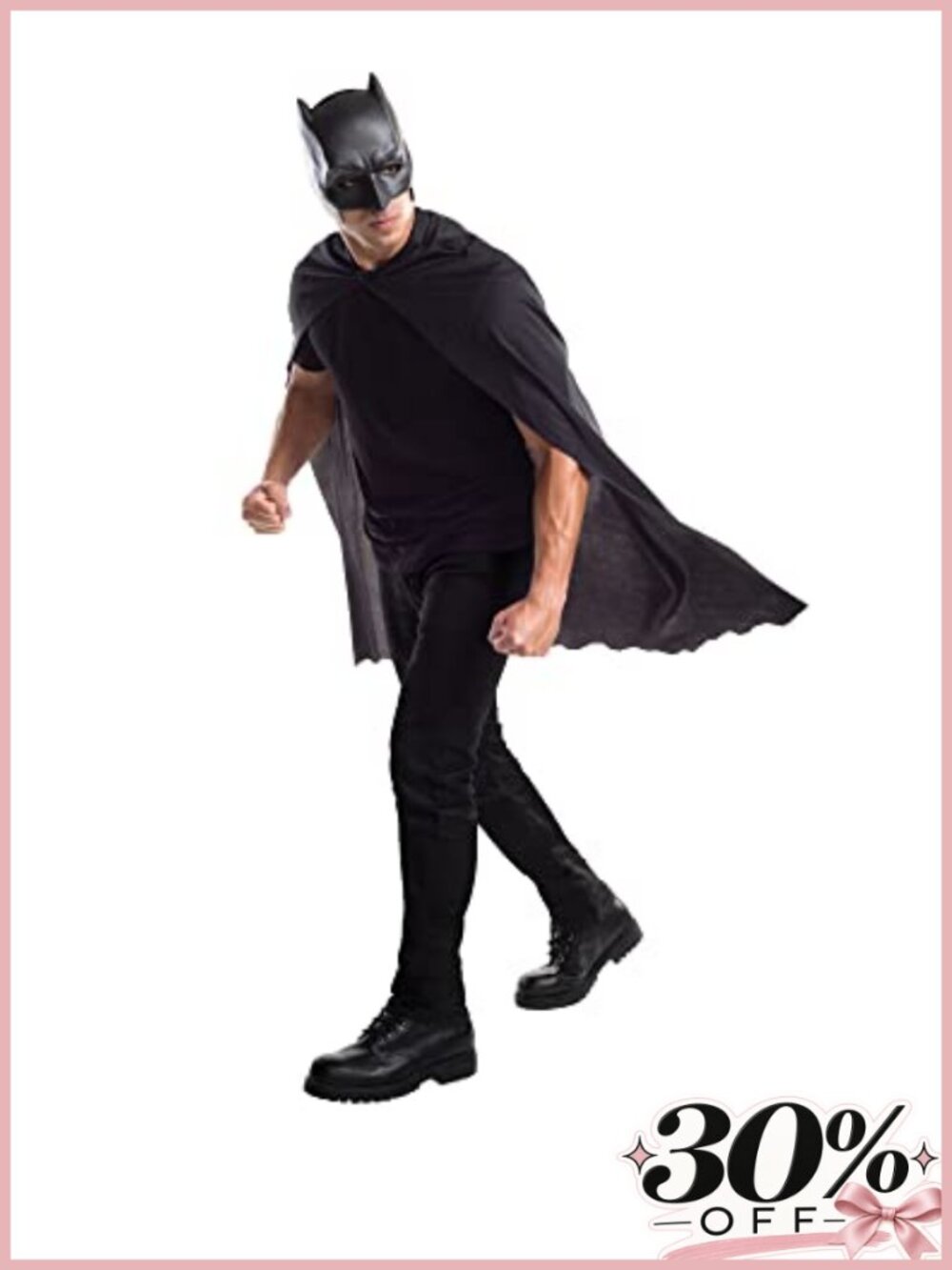 Batman v Superman Dawn of Justice Cape and Mask Set Costume